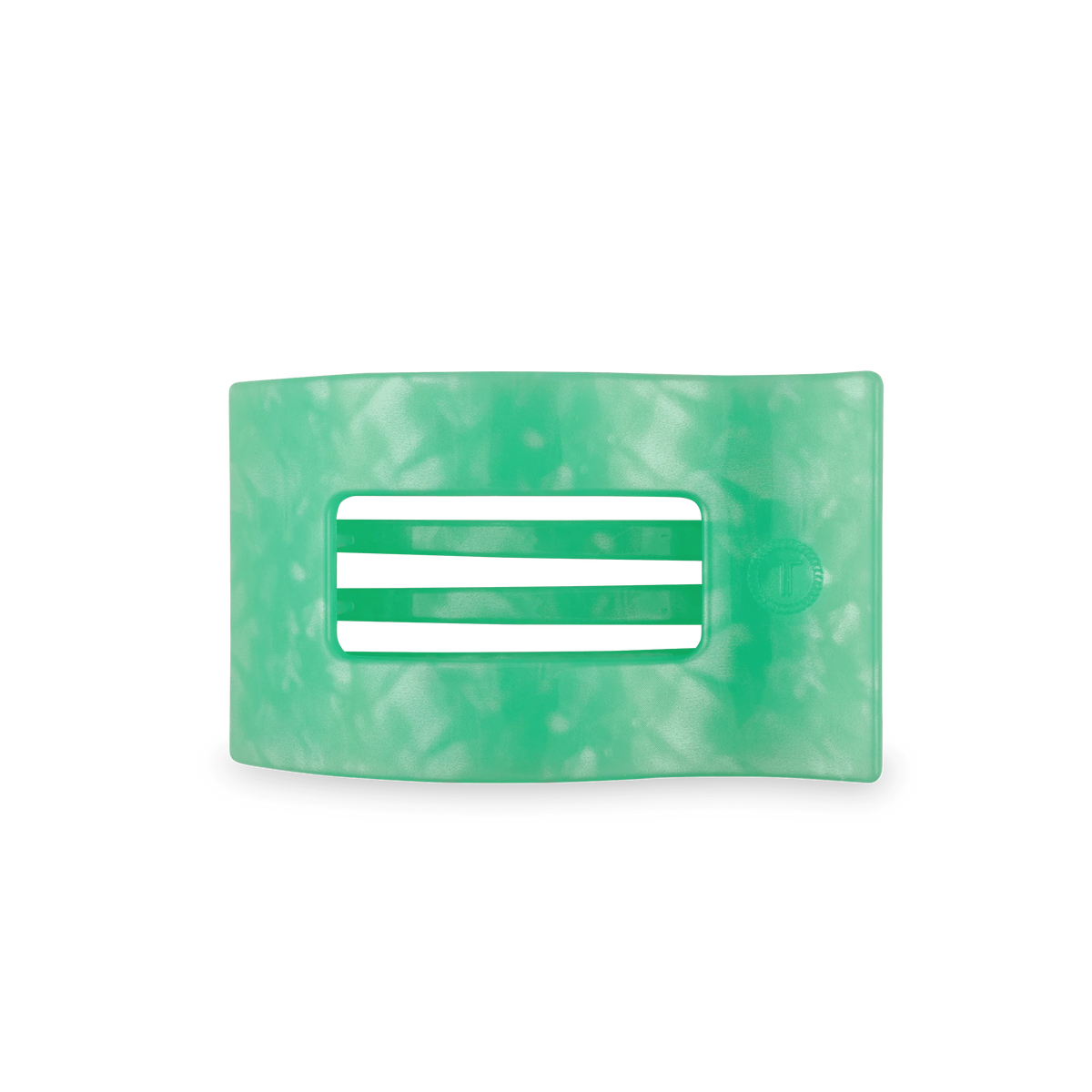 Spring Splash Medium Flat Rectangle Hair Clip