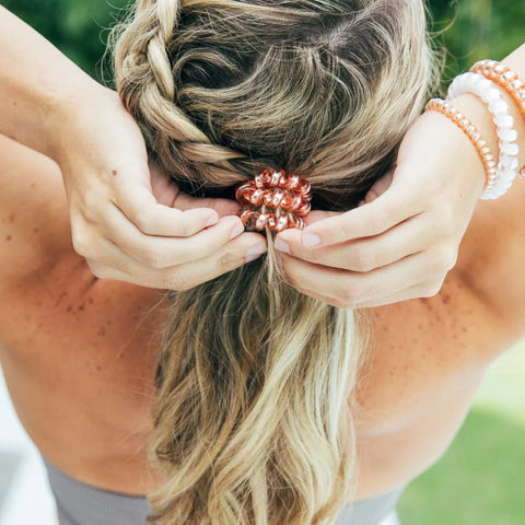 Millennial Pink Large Hair Ties