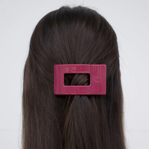Wild Side Small Flat Rectangle Hair Clip