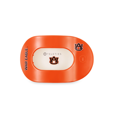 War Eagle! Medium Flat Round Hair Clip