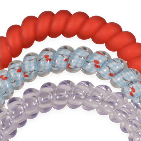 Basket of Cherries Small Hair Ties
