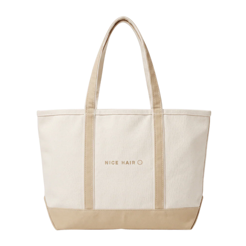 TELETIES Nice Hair Canvas Tote