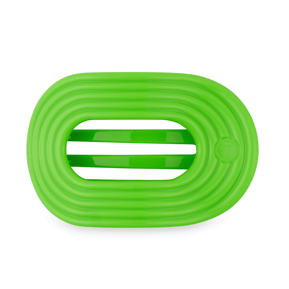 Glow For It Large Flat Round Hair Clip