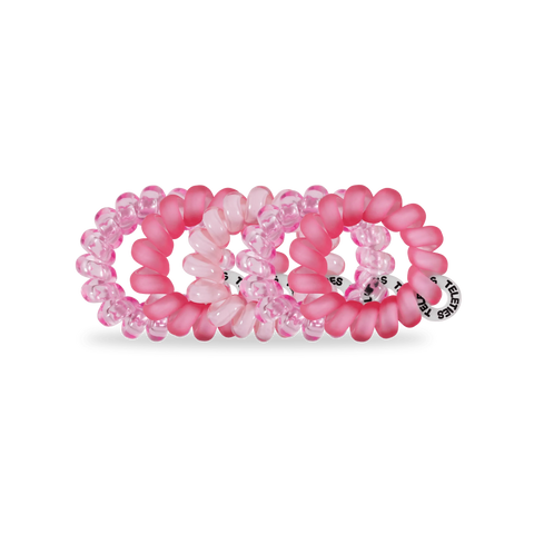 Pretty in Pink Tiny Hair Ties