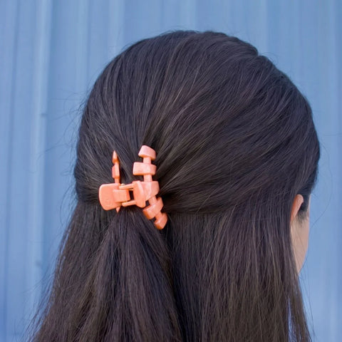 Classic Dreamsicle Tiny Claw Clip