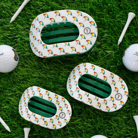Arnold Palmer 2026 Medium Flat Round Hair Clip