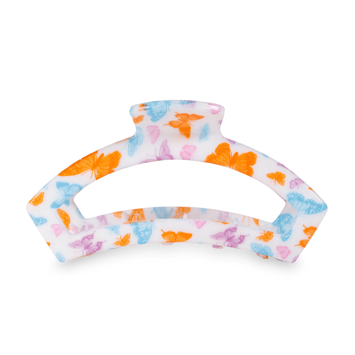 Open Fluttering By Large Claw Hair Clip