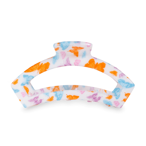 Open Fluttering By Large Claw Hair Clip