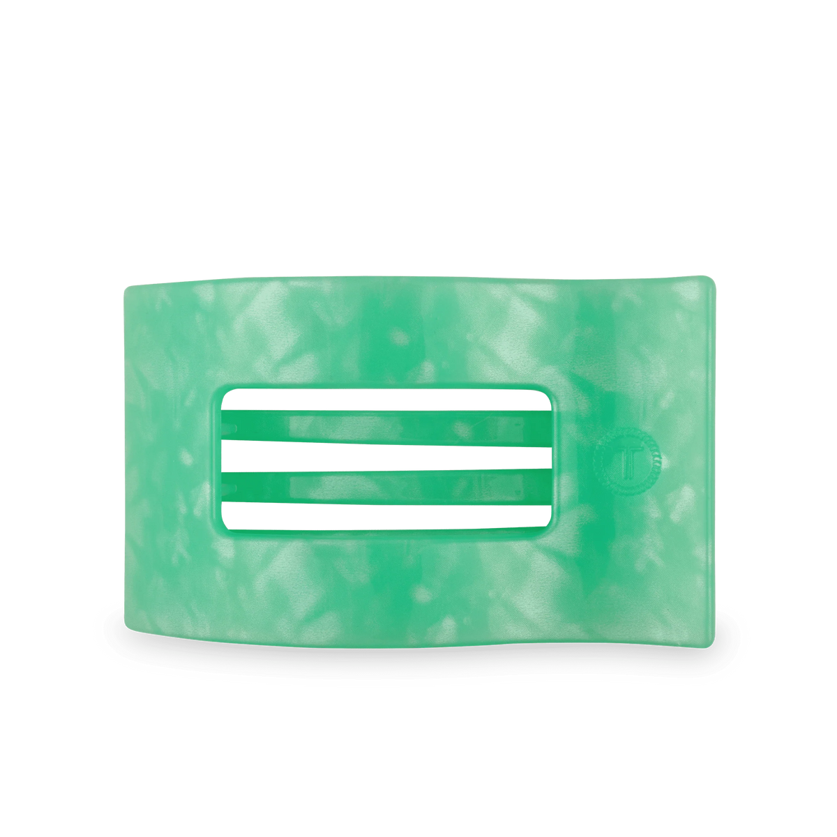 Spring Splash Large Flat Rectangle Hair Clip