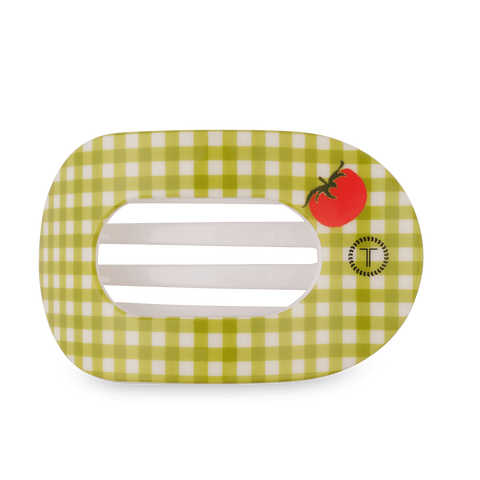 Locally Grown Large Flat Round Hair Clip