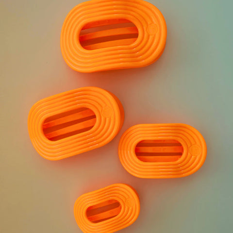 Day Rave Tiny Flat Round Hair Clip
