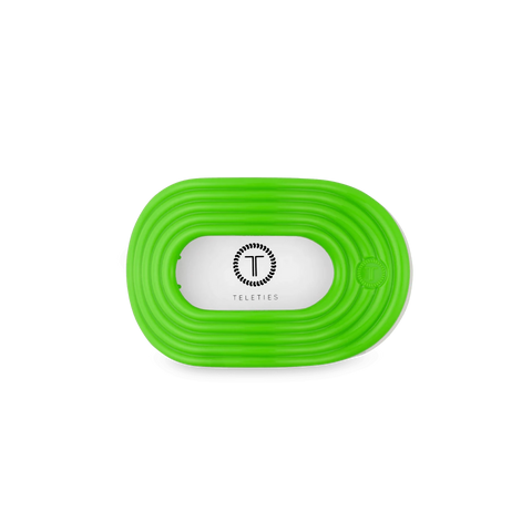 Glow For It Small Flat Round Hair Clip