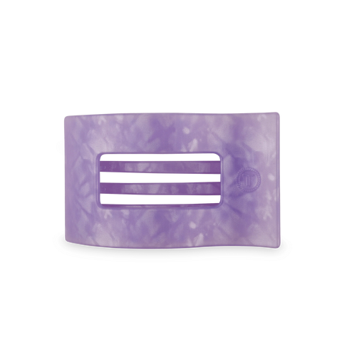 Lavender Mist Medium Flat Rectangle Hair Clip