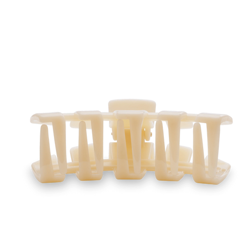 Classic Almond Beige Medium Claw Clip