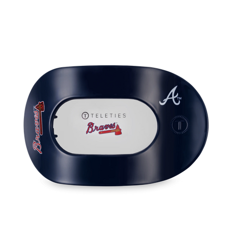 Atlanta Braves Large Flat Round Hair Clip