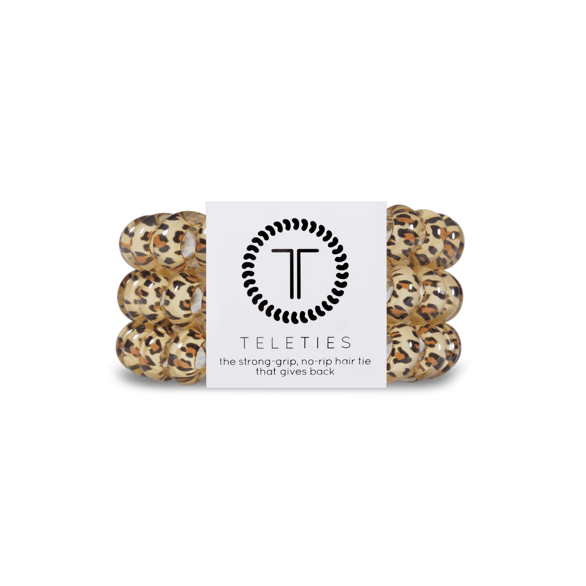 Leopard Large Hair Ties