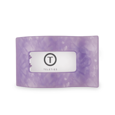 Lavender Mist Large Flat Rectangle Hair Clip