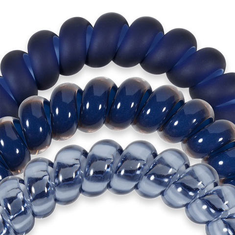Nightfall Navy Large Hair Ties