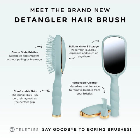 Detangler Hair Brush for Medium Hair – Blue
