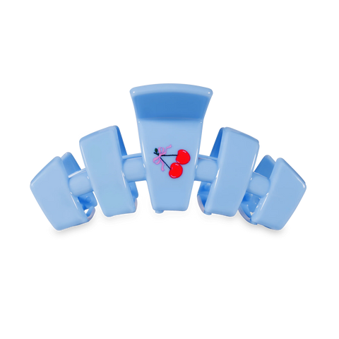 Classic Basket of Cherries Medium Claw Clip