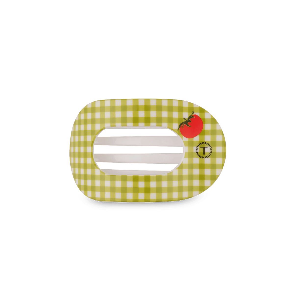 Locally Grown Small Flat Round Hair Clip