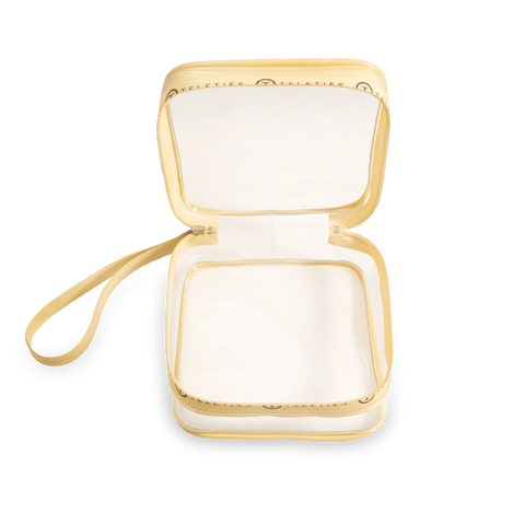 Tan Teletote Travel Pouch