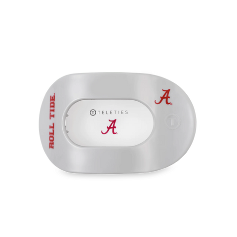 Roll Tide! Medium Flat Round Hair Clip
