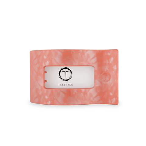 Dreamsicle Medium Flat Rectangle Hair Clip