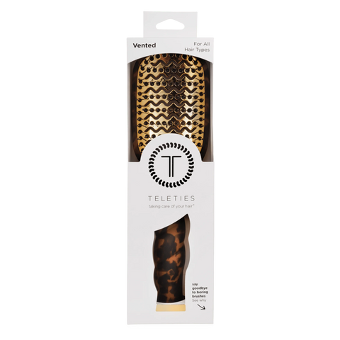 Vented Hair Brush - Tortoise