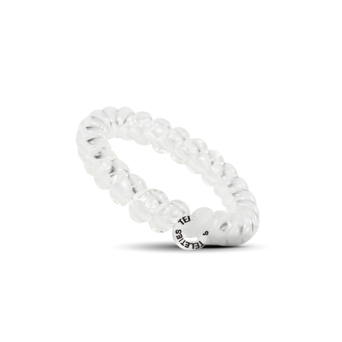 Crystal Clear Large Hair Ties