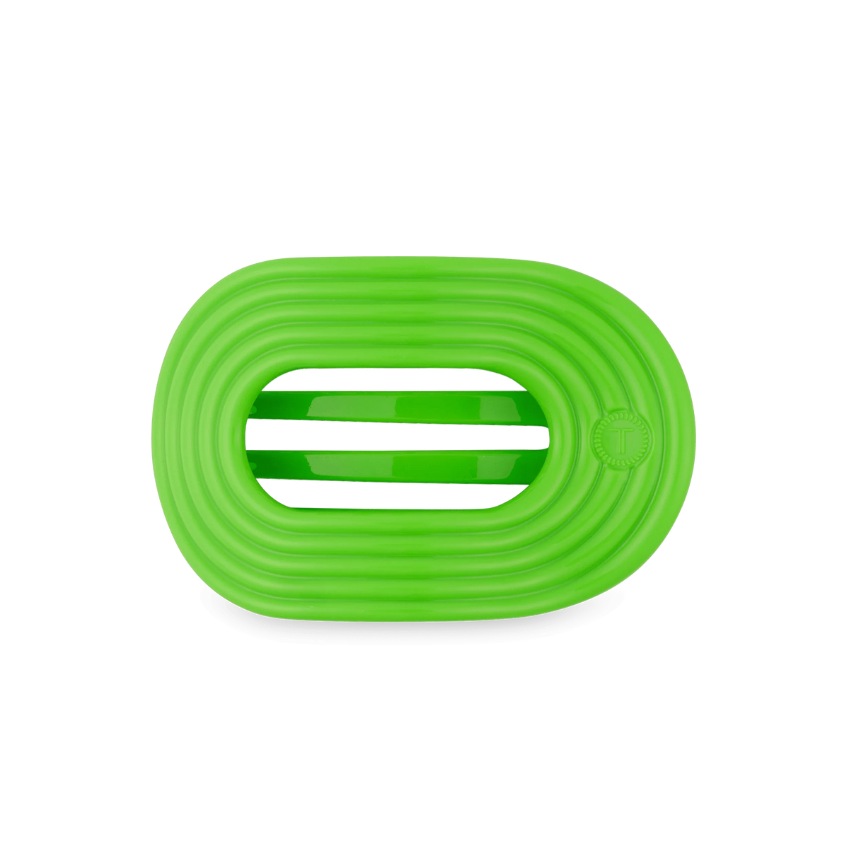 Glow For It Medium Flat Round Hair Clip