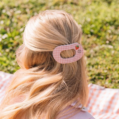 Handpicked Medium Flat Round Hair Clip