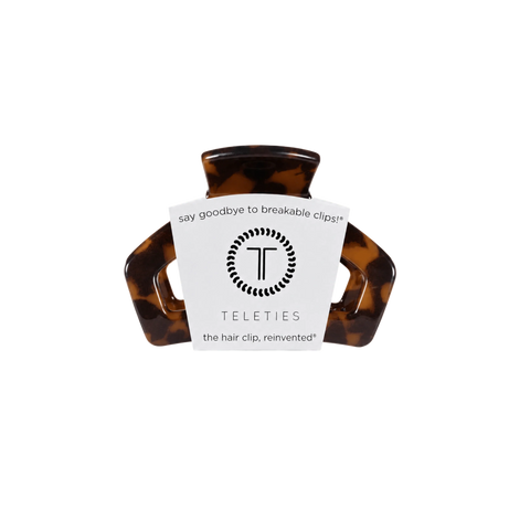 Open Tortoise Petite Hair Clip