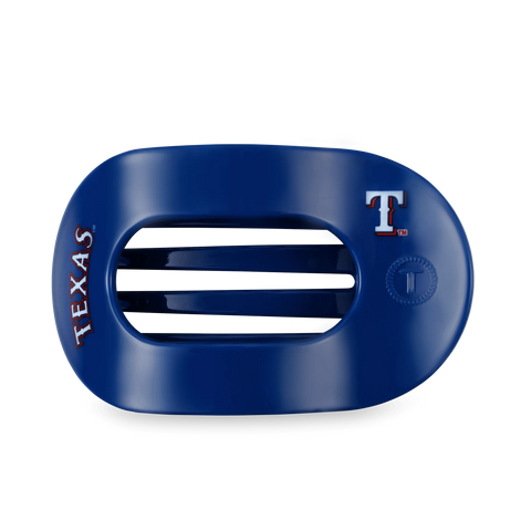 Texas Rangers Large Flat Round Hair Clip