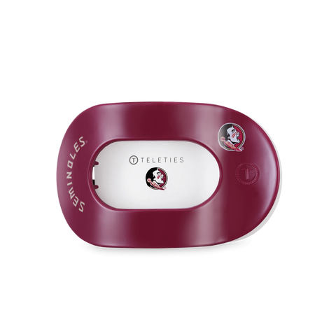 Go Noles! Medium Flat Round Hair Clip