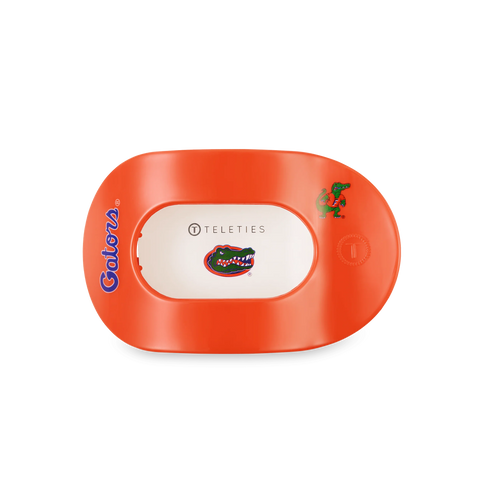Go Gators! Medium Flat Round Hair Clip