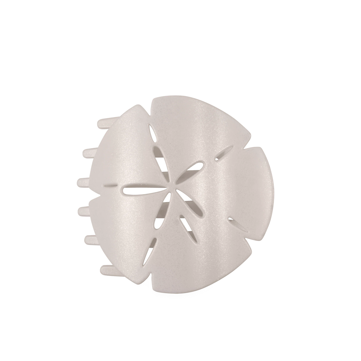 Sand Dollar Large Flat Hair Clip