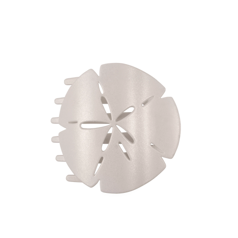 Sand Dollar Large Flat Hair Clip