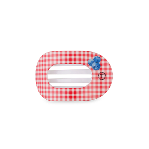 Blueberry Farms Small Flat Round Hair Clip