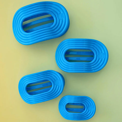Miami Vice Small Flat Round Hair Clip