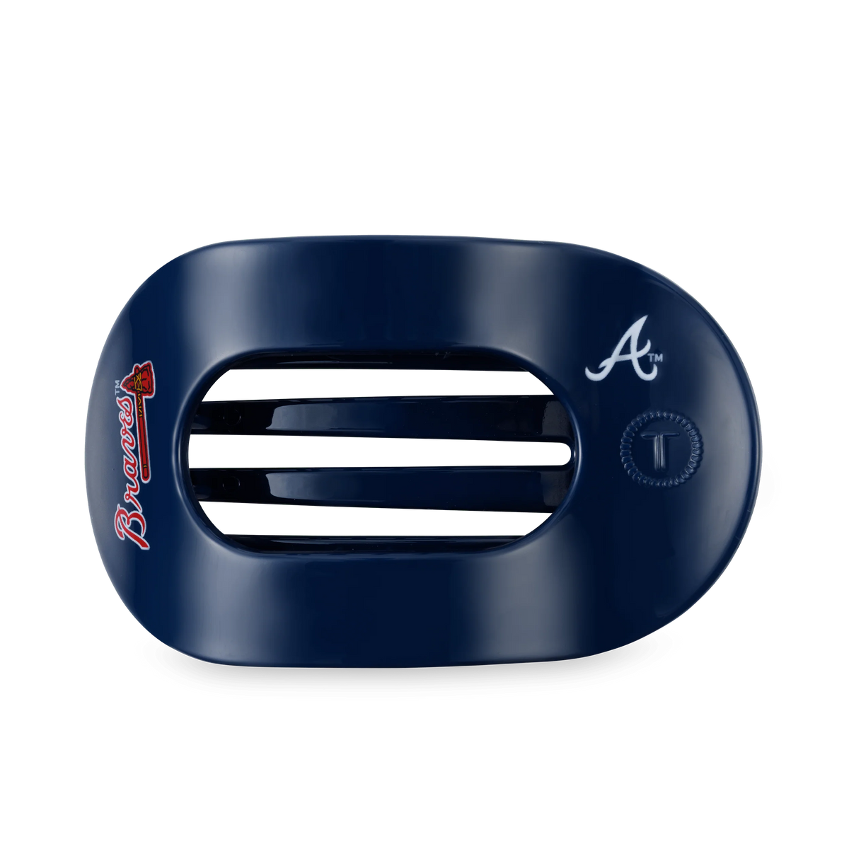 Atlanta Braves Large Flat Round Hair Clip