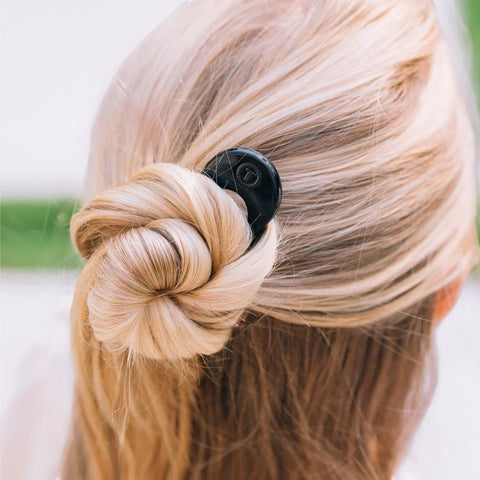 French Hair Pin Jet Black