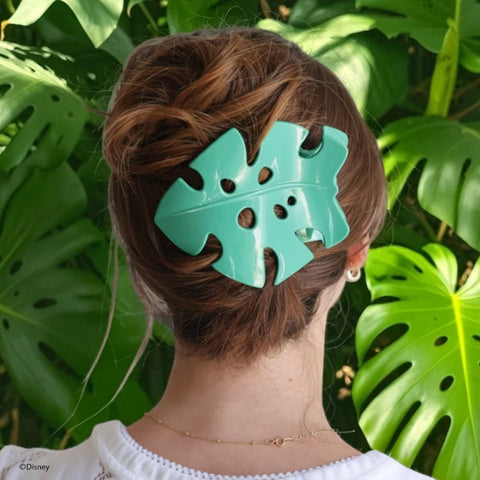 Moana Leaf Large Flat Hair Clip