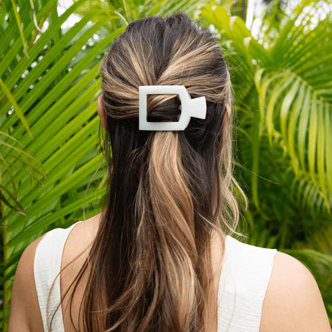 Coconut White Flat Clip Bundle