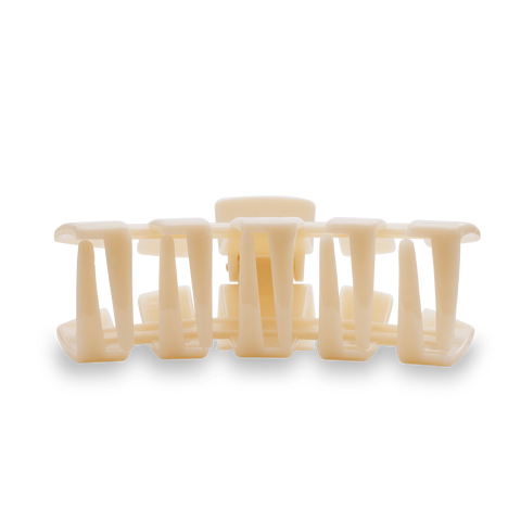 Classic Almond Beige Large Claw Clip