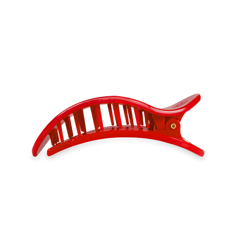 Red Heart Medium Flat Hair Clip