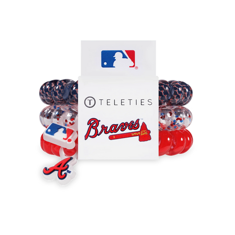 Atlanta Braves Large Hair Ties