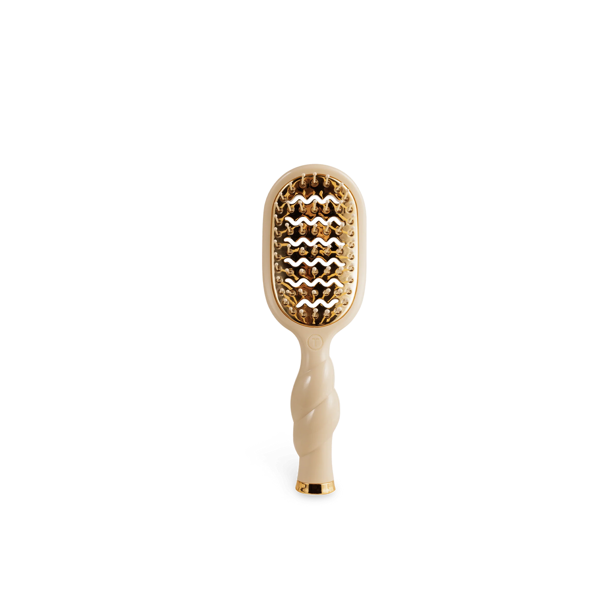 Mini Vented Hair Brush - Tan