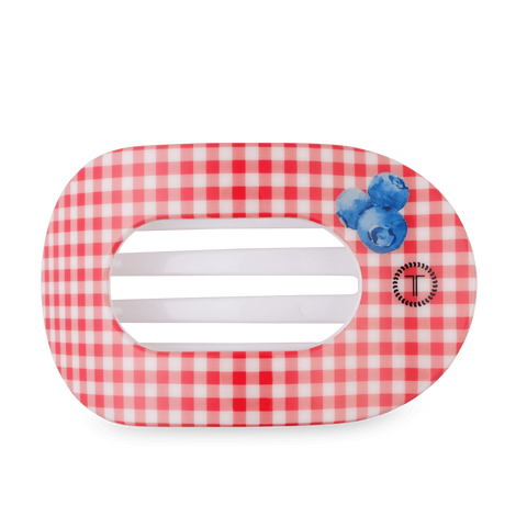 Blueberry Farms Large Flat Round Hair Clip