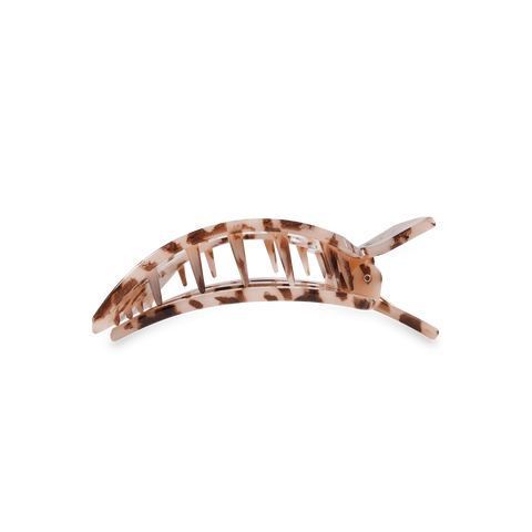 Blonde Tortoise Medium Flat Square Hair Clip